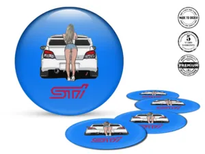 Subaru Individuelle Dome Aufkleber Premium Radlabels